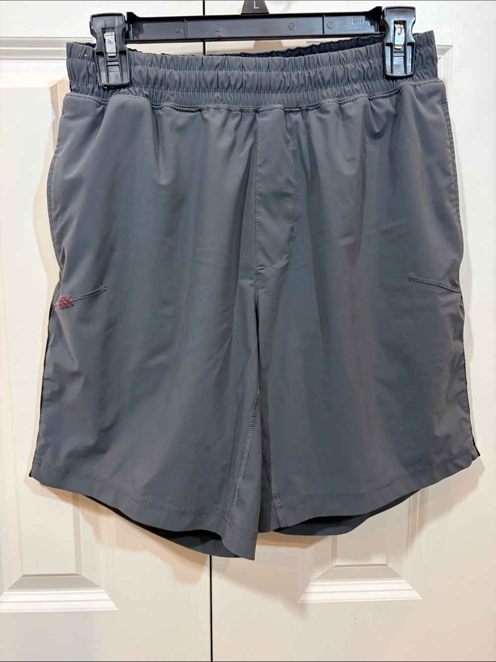 RHONE Gray Men's Athletic Shorts – Quick-Dry Performance
